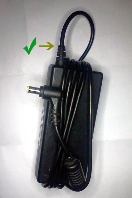 Menggulung kabel OK
