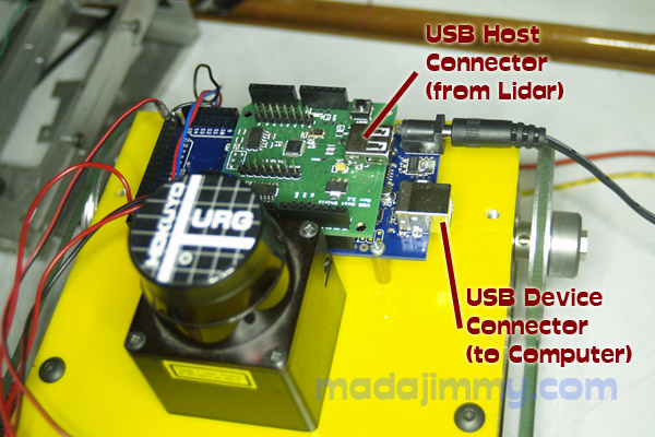 Lidar Hokuyo - Arduino